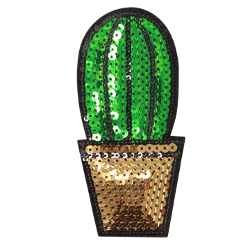 Strygemaerke palietter kaktus